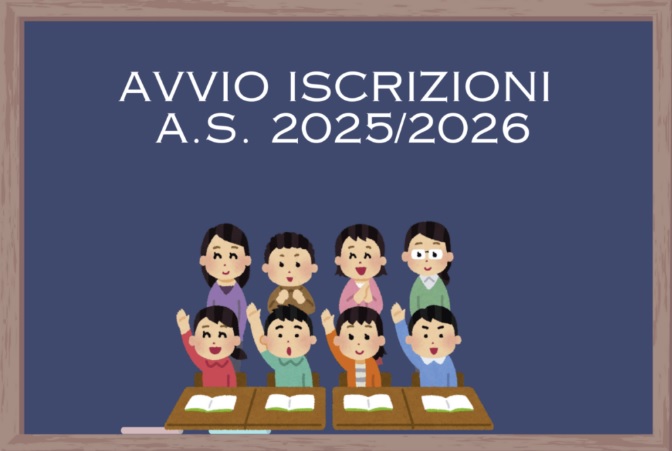 Iscrizioni anno scolastico 2025 - 26 